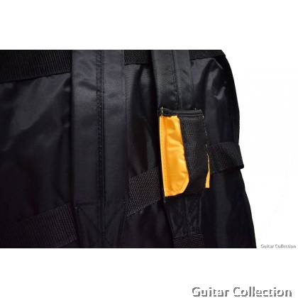 HERGET Vital™ Dreadnought Acoustic Guitar Gig Bag HG-003-DR Series 3mm Padded (Apple / Grey / Orange)