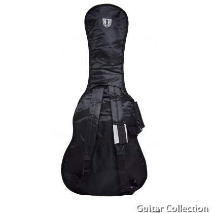 HERGET Vital™ Dreadnought Acoustic Guitar Gig Bag HG-003-DR Series 3mm Padded (Apple / Grey / Orange)