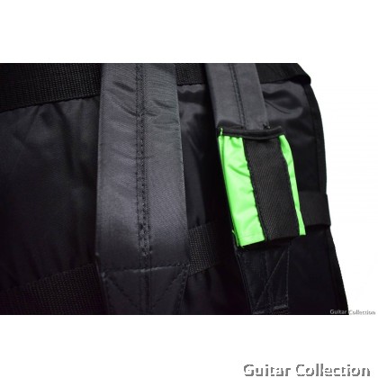 HERGET Vital™ Dreadnought Acoustic Guitar Gig Bag HG-003-DR Series 3mm Padded (Apple / Grey / Orange)