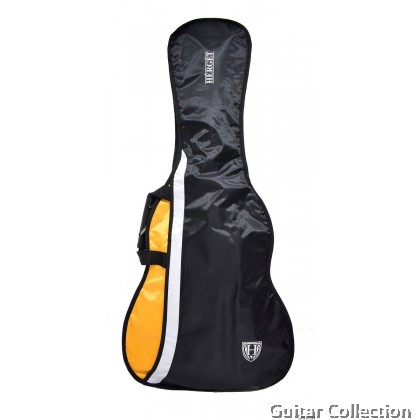 HERGET Vital™ Dreadnought Acoustic Guitar Gig Bag HG-003-DR Series 3mm Padded (Apple / Grey / Orange)