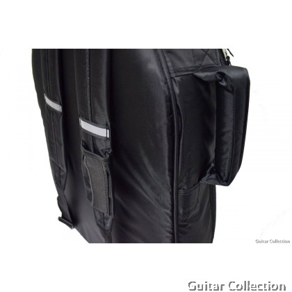 HERGET Academy™ Dreadnought Guitar Gig Bag HG-012-DR Series 20mm Padded (Apple / Grey / Orange)