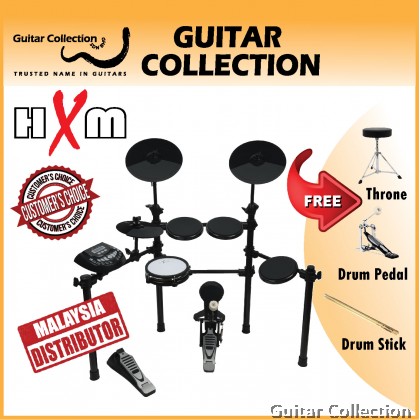 HXM HD-008L Digital Drum/ Electronic Drum Set | Free Throne , Drum Stick , Drum Pedal 