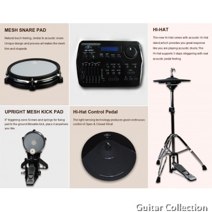 HXM XD-450C Digital Drum / Electronic Drum Set | Free Throne , Drum Stick , Drum Pedal 