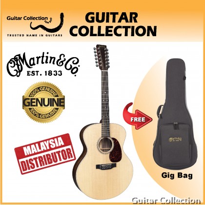 Martin Grand J-16E 12-String | 16 Series | Jumbo Aco-Elec Guitar | Solid Spruce Top, Rosewood B&S | Fishman | Gig Bag