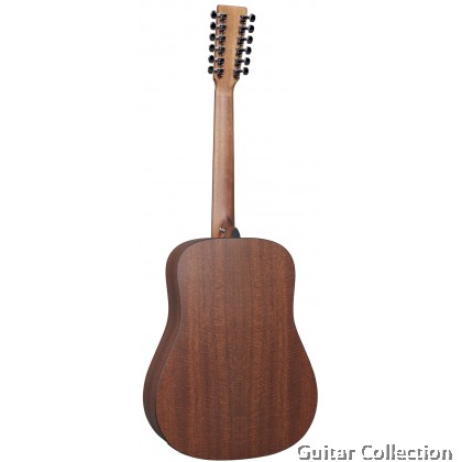 Martin D-X2E 12-String | X Series | Dreadnought Acoustic-Electric Guitar | Solid Spruce Top, HPL B&S | Fishman | Gig Bag