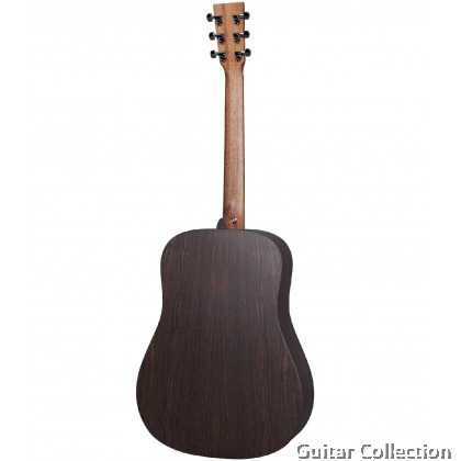 Martin D-X2EL Rosewood | X Series | Lefthanded Aco-Elec Guitar | Solid Spruce Top, Rosewood HPL B&S | Fishman | Gig Bag