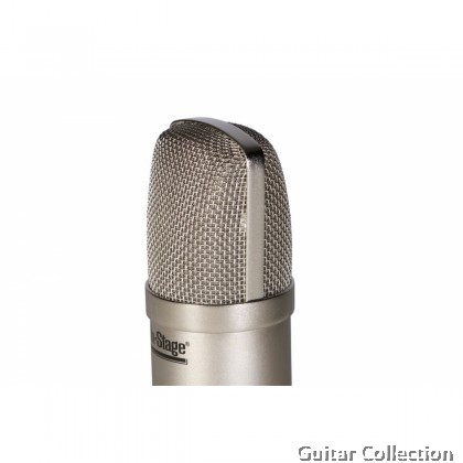 On Stage AS800 FET Condenser Microphone for Vocal & Instrument (with case & pouch)