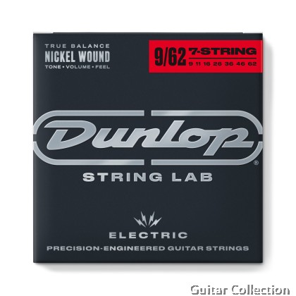 Jim Dunlop DEN0962 Electric Guitar Strings | Nickel Wound | 009-062 (7-String)