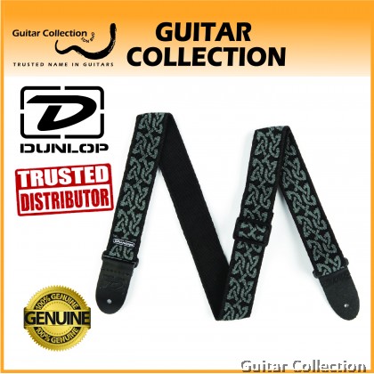 Jim Dunlop D38-14GY Guitar Strap Classic - Celtic Gray (Length: Min 38" / Max 65")(Width: 5cm)