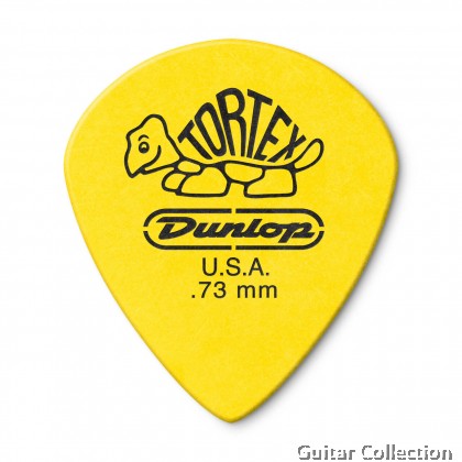 Jim Dunlop 498P Tortex Jazz III XL Guitar Picks | 0.73mm - 1.50mm (12 pcs/pack)