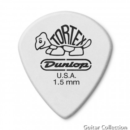 Jim Dunlop 498P Tortex Jazz III XL Guitar Picks | 0.73mm - 1.50mm (12 pcs/pack)