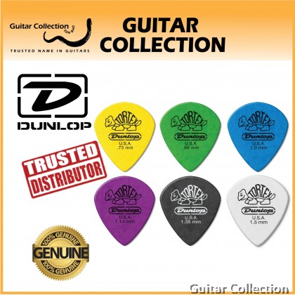 Jim Dunlop 498P Tortex Jazz III XL Guitar Picks | 0.73mm - 1.50mm (12 pcs/pack)