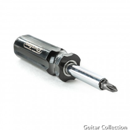 Jim Dunlop DGT06 Screwdriver | Comes with Multiple Screwdriver Heads | System 65 Tools