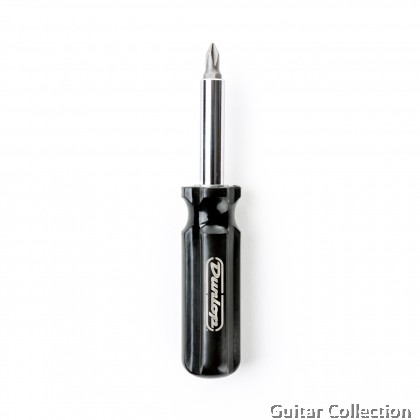 Jim Dunlop DGT06 Screwdriver | Comes with Multiple Screwdriver Heads | System 65 Tools