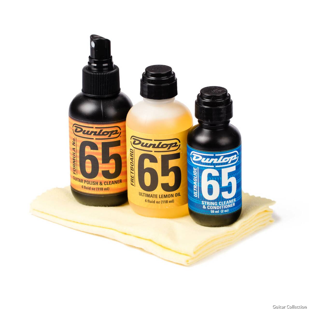Jim Dunlop 6504 System 65 Guitar Tech Kit Polish Fretboard
