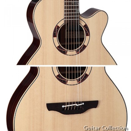 Takamine TSF48C Legacy Series NEX Cutaway Acoustic-Electric Guitar, CTP-3 Preamp & Hard Case (Made in Japan)