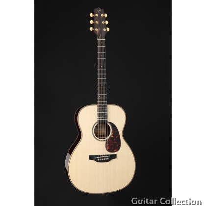 Takamine EF7MLS Thermal Top Series Lutz Spruce OM Acoustic-Electric Guitar, TLD-2 Preamp & Hard Case (Made in Japan)