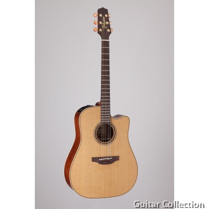 Takamine CP3DC OV Custom Pro Series Dreadnought Cutaway Acoustic-Electric Guitar, CTP-3 Preamp & Hard Case (Made in Japan)