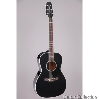 Takamine CP3NY BL Custom Pro Series New Yorker Acoustic-Electric Guitar, CT4BII Preamp & Hard Case (Made in Japan)