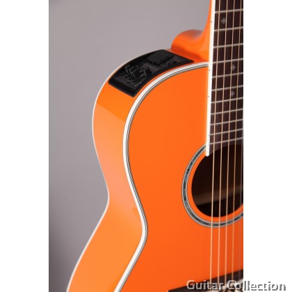 Takamine CP3NY OR Custom Pro Series New Yorker Acoustic-Electric Guitar, CT4BII Preamp & Hard Case (Made in Japan)