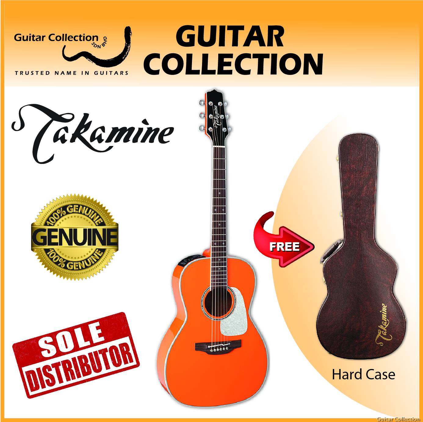 Hard case takamine sale