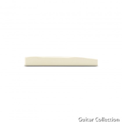 Martin G13SL0376 Medium Compensated (3/8) Saddle | Length: 2.9" |  White Tusq