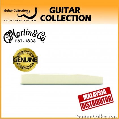 Martin G13SL0376 Medium Compensated (3/8) Saddle | Length: 2.9" |  White Tusq