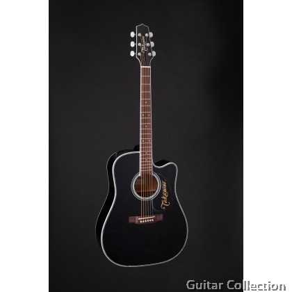Takamine EF341DX Deluxe Pro Series Dreadnought Cutaway Acoustic-Electric Guitar, CT4BII Preamp & Hard Case (Made in Japan)