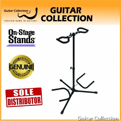 On Stage GS7253B-B Duo Flip-It® Double Guitar Stand