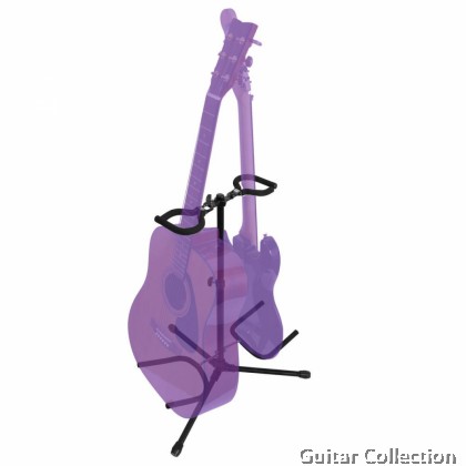 On Stage GS7253B-B Duo Flip-It® Double Guitar Stand