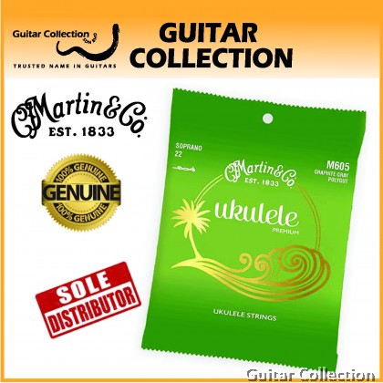 Martin M605 | Soprano Ukulele Strings | Premium Polygut