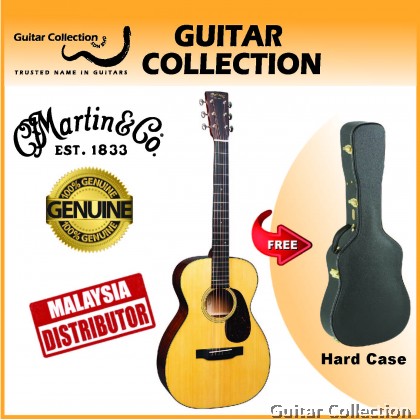 Martin 0-18 | Standard Series | Acoustic Guitar | Solid Spruce Top, Mahogany B&S | Hard Case