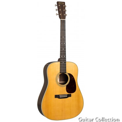 Martin D-28E LR Baggs | Standard Series | Dreadnought Acoustic-Electric Guitar | Solid Spruce Top, Rosewood B&S | Case