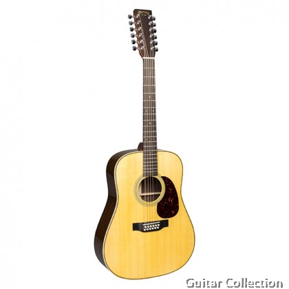 Martin HD12-28 | Standard Series | Dreadnought 12-String Acoustic Guitar | Solid Spruce Top, Rosewood B&S | Case