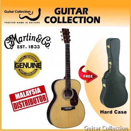 Martin 000-28E Modern Deluxe | 000 Acoustic-Elec Guitar | Solid VTS Spruce Top, Rosewood B&S | Fishman | Case