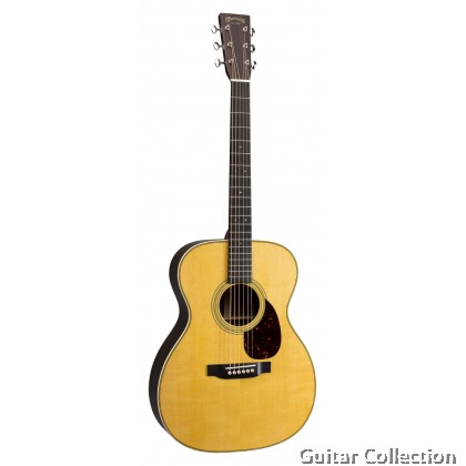 Martin OM-28E | Standard Series | Acoustic-Electric Guitar | Solid Spruce Top & Rosewood B&S | Fishman | Case