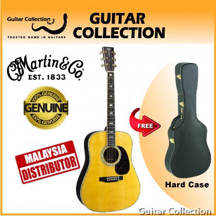 Martin D-41 | Standard Series | Acoustic Guitar | Solid Spruce & East Indian Rosewood B&S | Hard Case