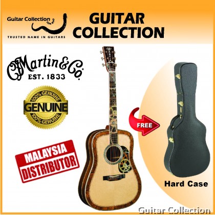 Martin D-200 Deluxe | Limited Edition | Acoustic Guitar | Solid Engelmann Spruce, Brazilian Rosewood B&S | Case