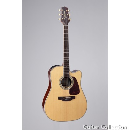 Takamine GD90CE-MD NAT | Dreadnought Cutaway Acoustic-Electric Guitar | Solid Spruce Top, Rosewood B&S | TP-4TD | Bag