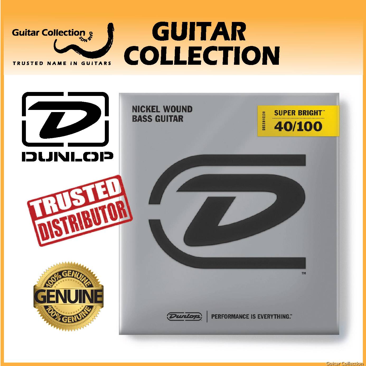 Dunlop super bright nickel bass strings deals