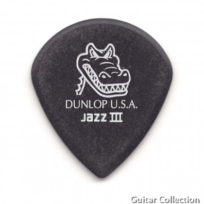 Jim Dunlop 571P140 Gator Grip Jazz III Guitar Picks | 1.40mm (6 pcs/pack)
