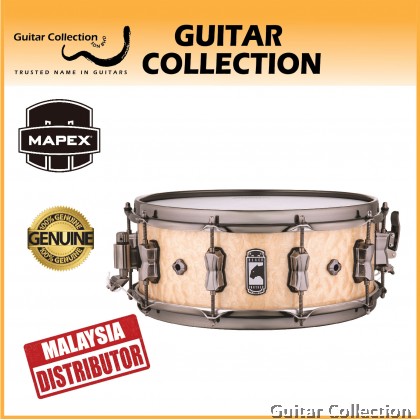 Mapex BPNMW4550LXN Black Panther Pegasus Snare Drum (14" x 5.5") | Natural Maple Burl