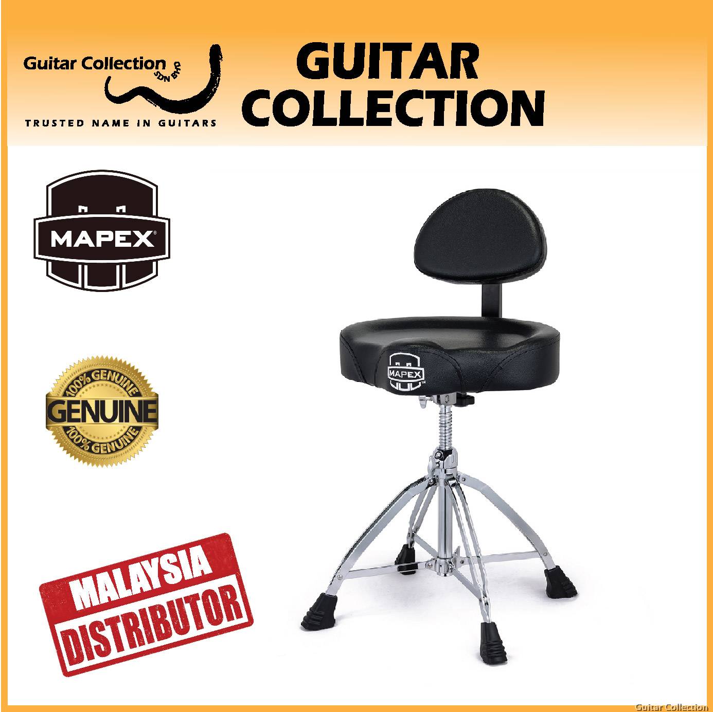 Mapex drum throne with backrest on sale