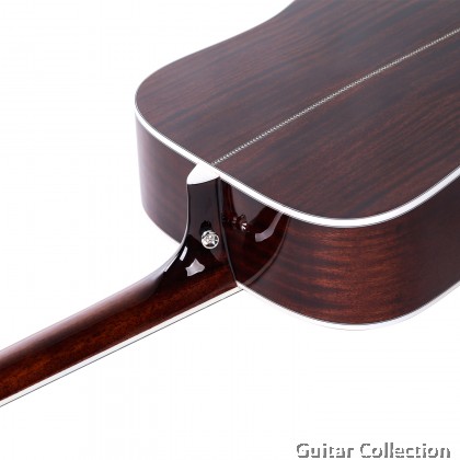 SAGA A1-D | High End Series | Dreadnought Acoustic Guitar | Solid Spruce Top, Sapele B&S | Case