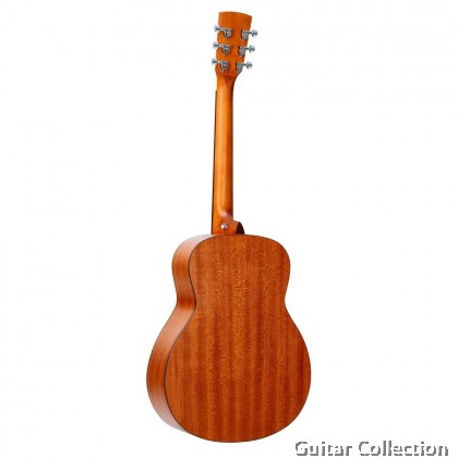 SAGA GS700 | Travel Series | 3/4 Acoustic Guitar | Solid Spruce Top, Sapele B&S