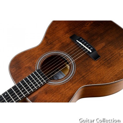 SAGA GS700R | Travel Series | 3/4 Acoustic Guitar | Solid Spruce Top, Sapele B&S