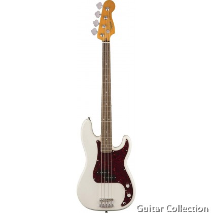 Fender Squier Classic Vibe 60s Precision Bass Guitar | Olympic White (030374510505)