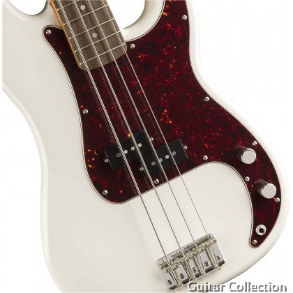 Fender Squier Classic Vibe 60s Precision Bass Guitar | Olympic White (030374510505)