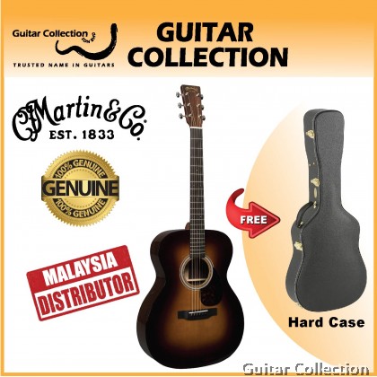 Martin OM-21 Sunburst | Standard Series | OM Acoustic Guitar | Solid Spruce Top, Rosewood B&S | Case