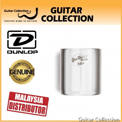 Jim Dunlop 204 Glass Knuckle Guitar Slide, Medium Wall - Medium Size